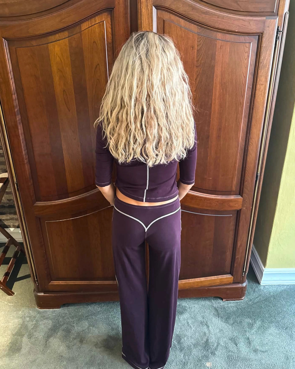 PLUM PANTS
